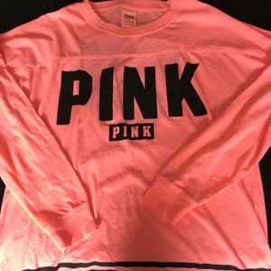 FINAL PRICE🎉🎉VS Pink open back crew NWOT