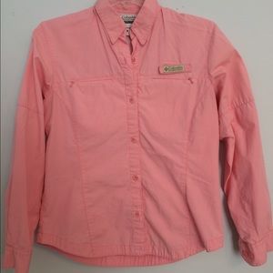 Pink Columbia shirt for @jennacate