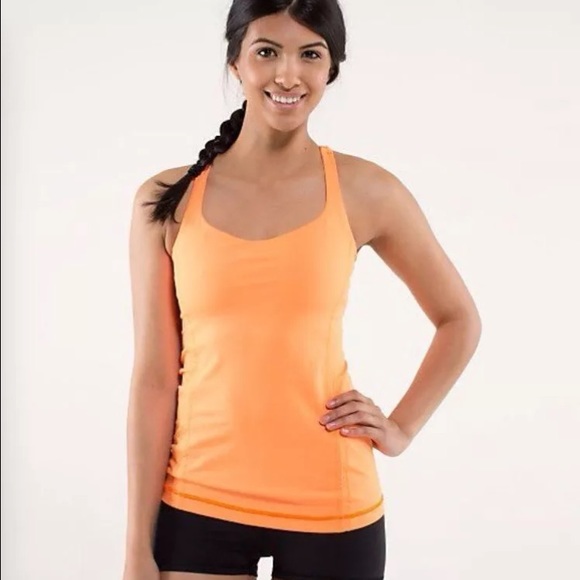 🎀SOLD🎀 Lululemon Free To Be Tank Orange - Picture 3 of 4