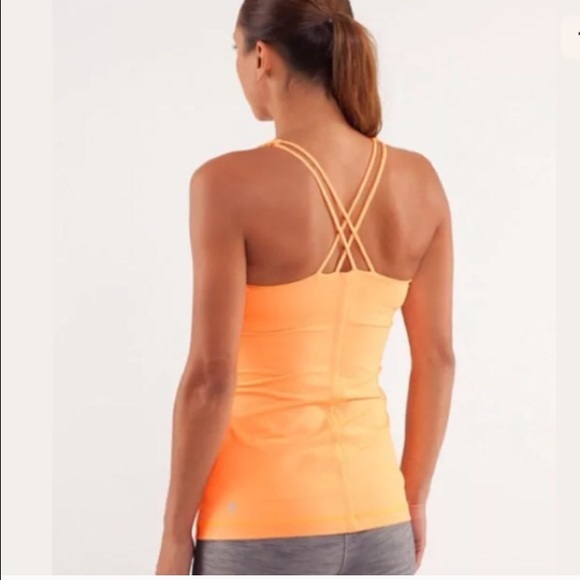 🎀SOLD🎀 Lululemon Free To Be Tank Orange - Picture 4 of 4