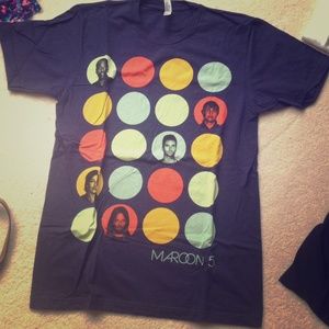 Maroon five band tee