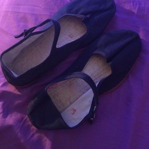 Navy Maryjane Shoes