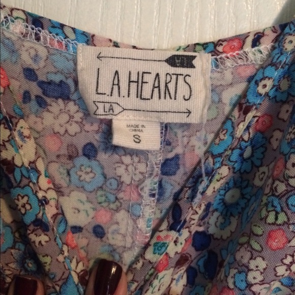 Forever21 - Flowered Romper - Picture 4 of 4