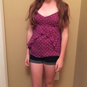 Polka dot tank