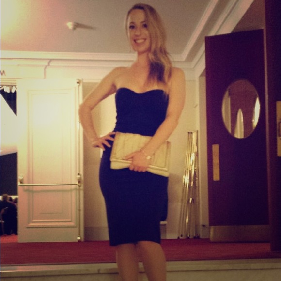 Royal blue midi
