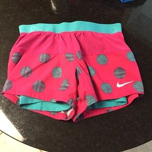 Nike shorts with built in spandex