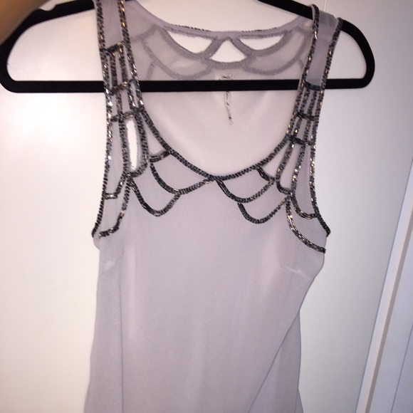 Sheer beaded top - Picture 4 of 4