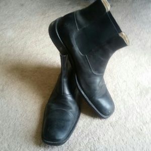 Men's Kenneth Cole Black Boots Size 10