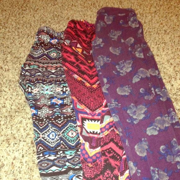 Printed leggings bundle