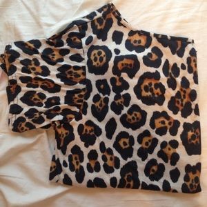 Cheetah Print Flowy Top