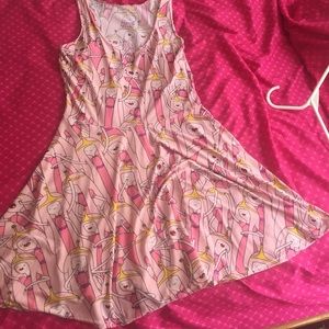 Princess bubble gum dress. Never worn