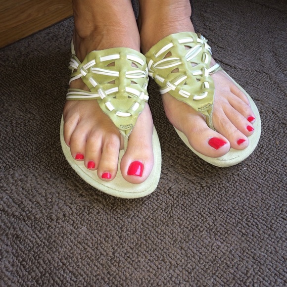 Green Clark sandal