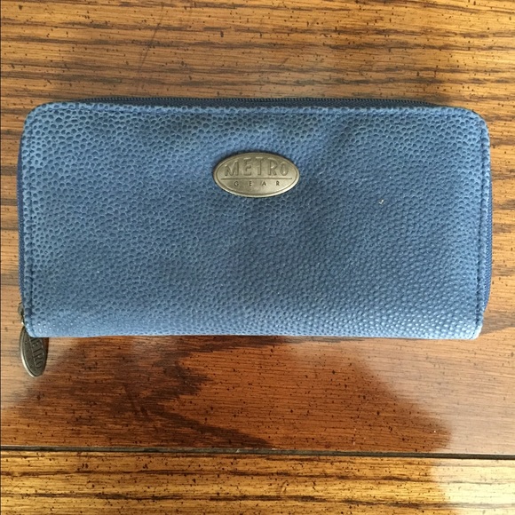 Navy wallet