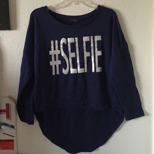 #SELFIE high low shirt