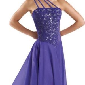 Balera glitter plush dance dress.