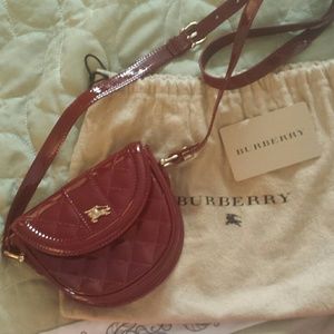 Burberry mini crossbody.