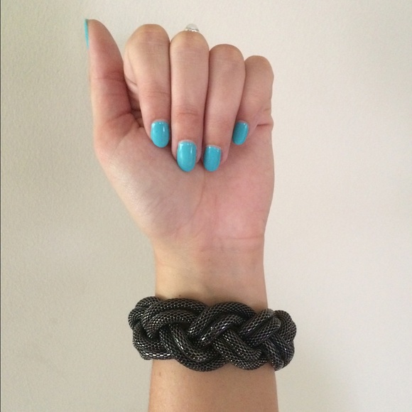 Braided chain bracelet