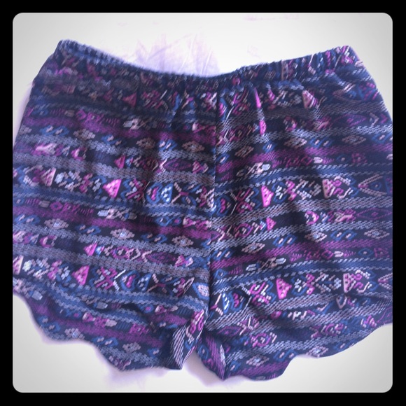 LA Hearts fabric shorts