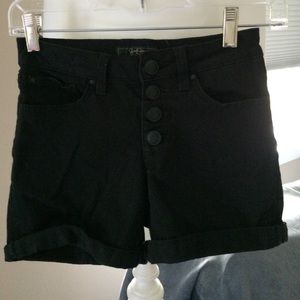 High waisted black Jessica Simpson shorts