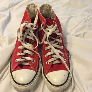 Red high tops