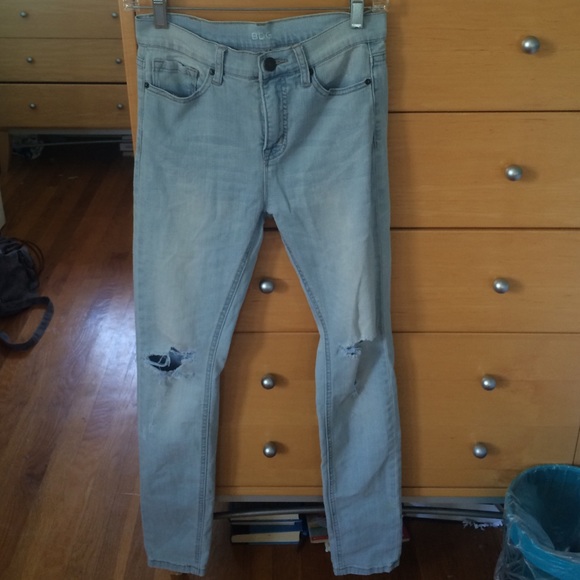 High Waist BDG ankle Jeans