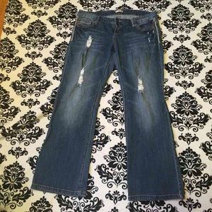 Maurices distressed jeans