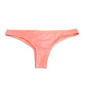 Cheeky pink bikini bottoms- L Space