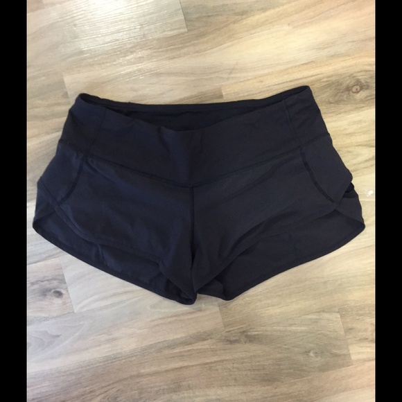 Black lululemon shorts