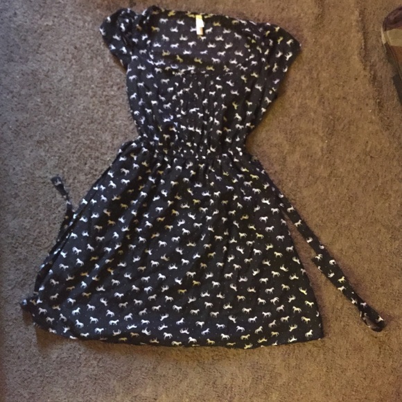 Cute black babydoll dress