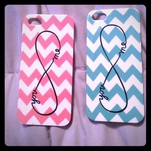 Matching iPhone 5/5s Ceveron BFF cases