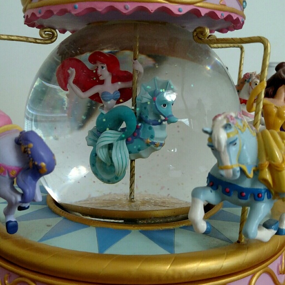 A gorgeous retired princess carousel from Disney