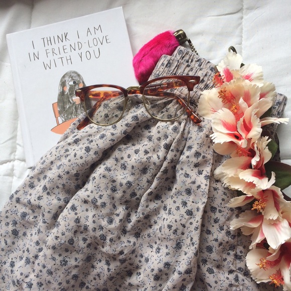 Floral Skater Skirt
