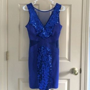 Cute Royal Blue party/cocktail dress