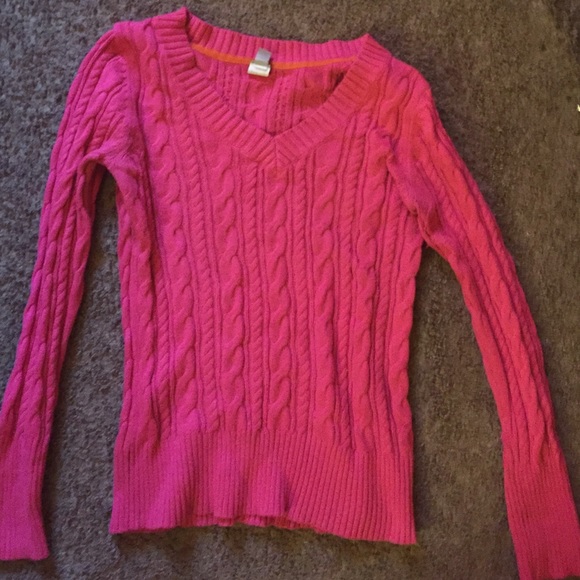 Pink sweater