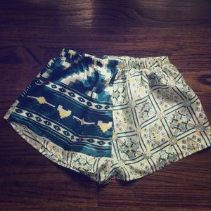 UO Urban Renewal "Sari Shorty" Shorts Green