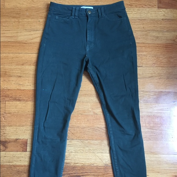 Hunter green American Apparel pants