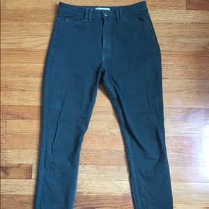 Hunter green American Apparel pants
