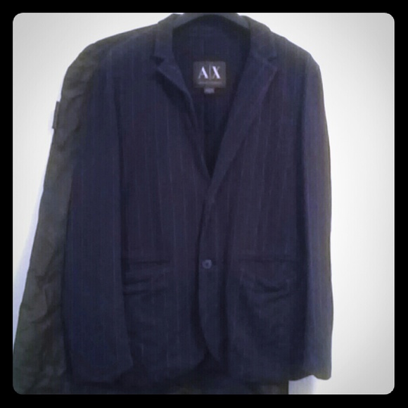Navy Blue Pinstripe Sports coat