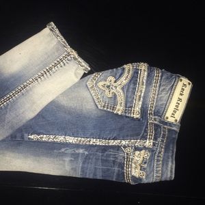 ✨Rock Revival Dip Dyed Capri✨