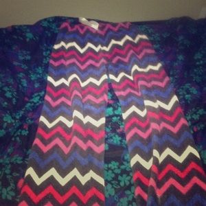 Chevron pajama pants