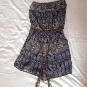 NWT Strapless romper