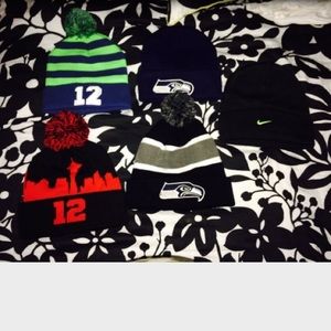 Seahawks hats