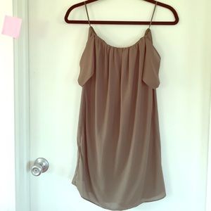 Tobi off the shoulder dress