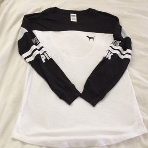 Vs open back long sleeve