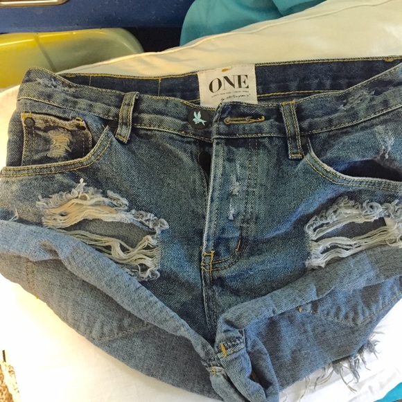 One Teaspoon bandit shorts