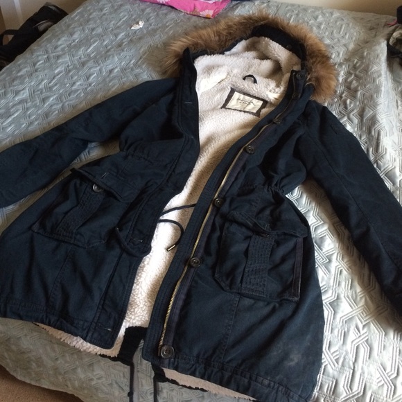 Abercrombie and Fitch Megan Sherpa jacket