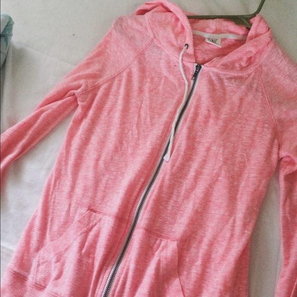 Pink hoodie