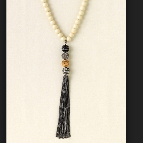 Stella and Dot Revival Tassel Necklace