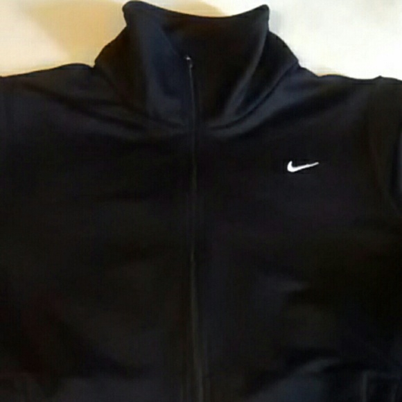 Nike Jackets & Blazers - Black Nike sport fit dry zip up jacket