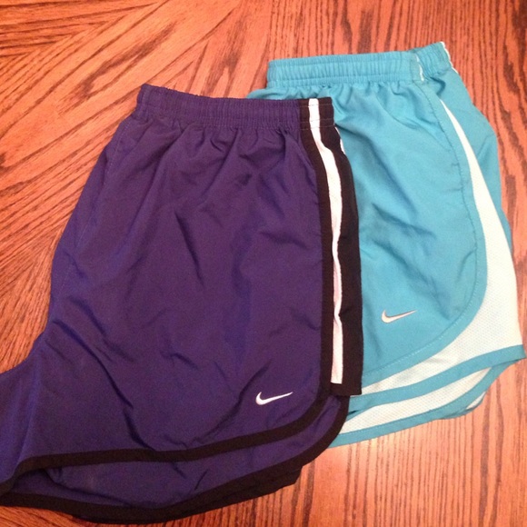 2 pair NIKE running shorts.